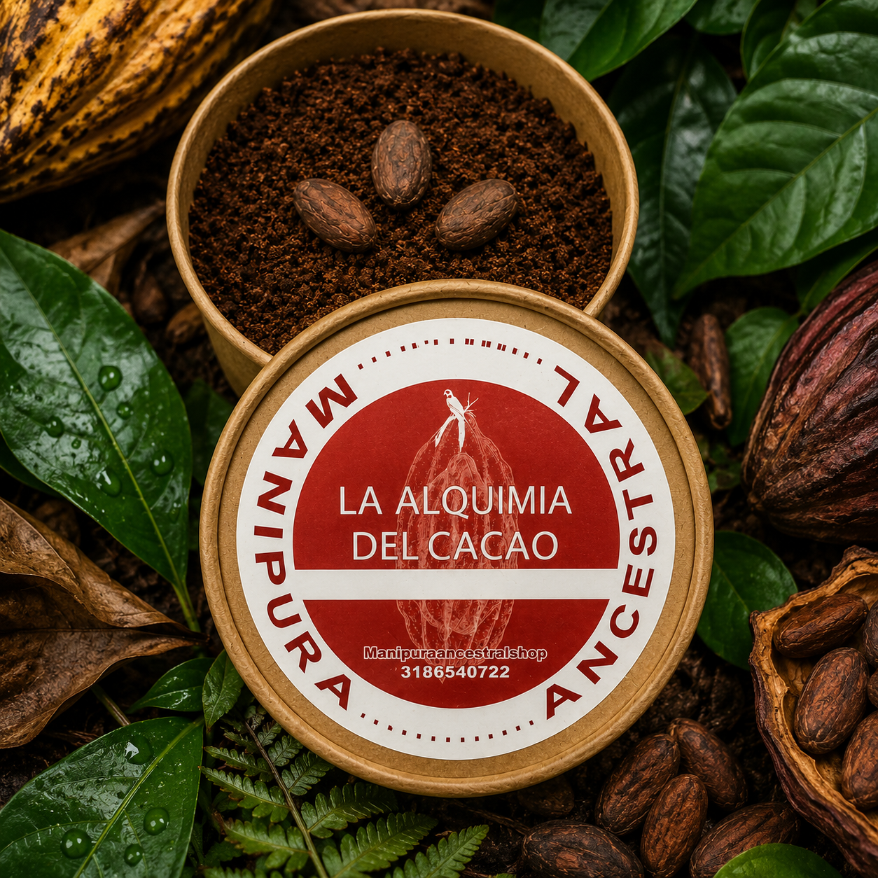Cacao Alquimico Cognitivo + Melena de leon